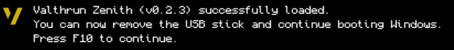 Zenith Loader Ok